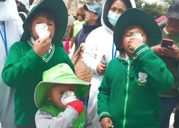 La Alcaldía de El Alto distribuirá ración doble del desayuno escolar. FOTO: GAMEA