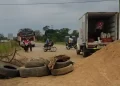 Camiones con alimentos permanecen varados por bloqueo de 17 días en San Julián