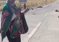 Una autoridad originaria de Corque denunció cobros irregulares de bloqueadores. FOTO: Captura RRSS